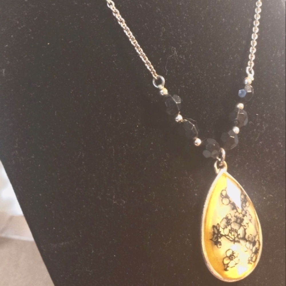 Japanese Cherry Blossoms Necklace